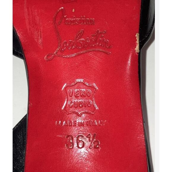 Vintage Christian Louboutin Slingback Heels – EU 36.5 / US 6.5 - Picture 6 of 8